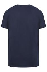 BadRhino Big & Tall Navy Blue England Crest T-Shirt | BadRhino 6