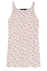 YOURS Curve Pink Gingham Strawberry Print Swing Vest