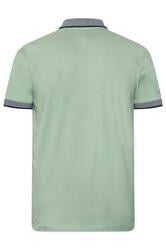 BadRhino Big & Tall Green Chambray Pocket Polo Shirt | BadRhino 7