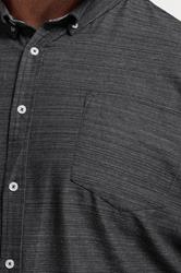 BadRhino Big & Tall Black Short Sleeve Slub Shirt | BadRhino 7