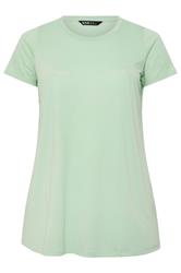 YOURS Curve Mint Green Core T-Shirt