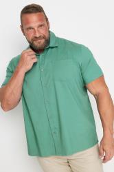 BadRhino Big & Tall Green Stretch Short Sleeve Shirt | BadRhino 3