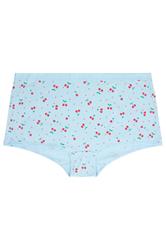 YOURSET 5 PACK Plus Size Blue Berry Print Shorts | Yours Clothing 12