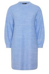 YOURS Curve Light Blue Soft Touch Jumper Dress
