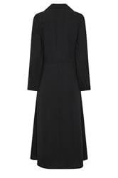 M&Co Black Long Sleeve Utility Shirt Dress | M&Co 2