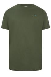 BadRhino Big & Tall Khaki Green Extra Long Core T-Shirt
