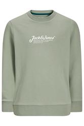 JACK & JONES Big & Tall Light Green Sweatshirt