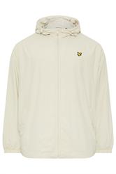 LYLE & SCOTT Big & Tall Off-White Hooded Jacket