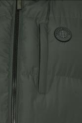 BadRhino Big & Tall Dark Green Zip Through Gilet | BadRhino 5