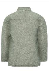BadRhino Big & Tall Grey Textured Zip Through Fleece | BadRhino 5