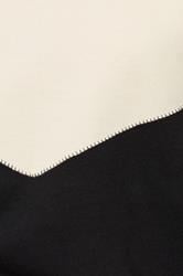 LTS Tall Black Contrast Colour Block Sweatshirt | Long Tall Sally 5