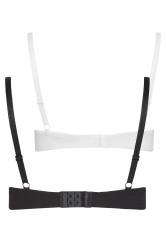 Tall Women's LTS 2 PACK Black & White Cotton T-Shirt Bras | Long Tall Sally 9