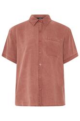 LTS Tall Women's Rust Orange Short Sleeve Shirt | Long Tall Sally 5