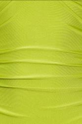 YOURS Plus Size Green Shell Detail Swimsuit | Yours Clothing 7