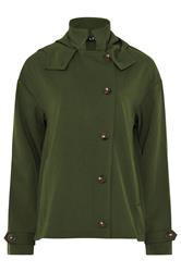 LTS Tall Women's Olive Green Utility Jacket | Long Tall Sally 7