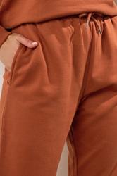 LTS Tall Rust Orange Cuffed Joggers | Long Tall Sally 4