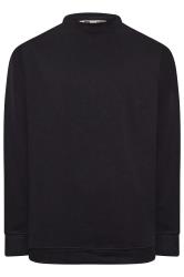 D555 Big & Tall Black Rockford Sweatshirt