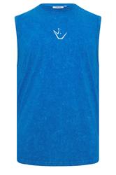 IronRhino Big & Tall Cobalt Blue Old English Vest