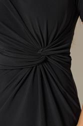 M&Co Petite Black Twist Front Maxi Dress | M&Co 4