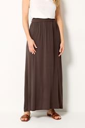 LTS Tall Women's Chocolate Brown Maxi Skirt | Long Tall Sally 1