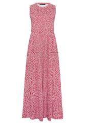 M&Co Red Floral Cotton Tiered Maxi Dress | M&Co 6