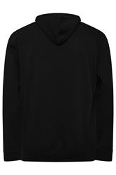 Jack & Jones Big & Tall Black Slogan Hoodie | BadRhino 4