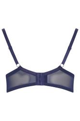 YOURSET 2 PACK Plus Size Blue & White Lace Trim Padded Bras | Yours Clothing 8