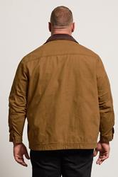 BadRhino Big & Tall Brown Canvas Worker Jacket | BadRhino 4