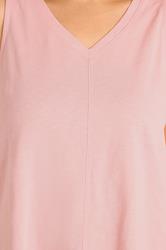 EVANS Plus Size Pink Premium Cotton Vest Top | Evans 4
