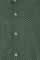 BadRhino Big & Tall Green Geometric Print Party Shirt | BadRhino 2