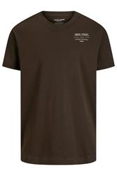 JACK & JONES Big & Tall Brown Studio Graphic T-Shirt