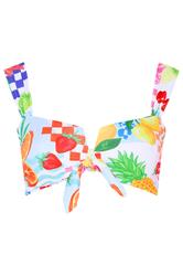 YOURS Plus Size Pink Mixed Tropical Wired Bikini Top | Yours Clothing 8