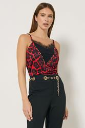 STAR Red Leopard Print Cami Top | StarByJM 1