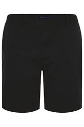 BadRhino Big & Tall 2 PACK Black & Khaki Green Stretch Chino Shorts | BadRhino 10