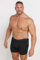 JACK & JONES Big & Tall Black 7 Pack Basic Boxers | M&Co 1