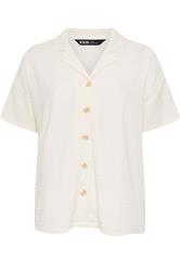 YOURS Curve Ivory White Textured Shirt