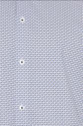 BadRhino Tailoring Big & Tall Blue Abstract Print Formal Shirt | BadRhino 5