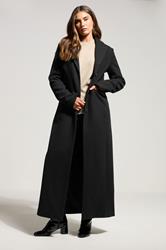 LTS Tall Black Formal Maxi Coat | Long Tall Sally 1
