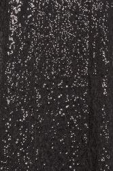 PixieGirl Black Sequin T-Shirt Dress | PixieGirl  7