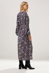 LTS Tall Purple Floral Maxi Dress | Long Tall Sally 2