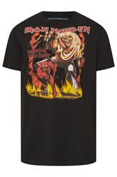 BadRhino Big & Tall Black Iron Maiden Graphic T-Shirt