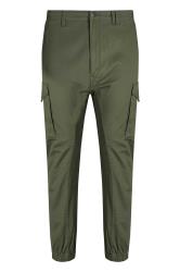 JACK & JONES Olive Green Cargo Trousers | BadRhino 2