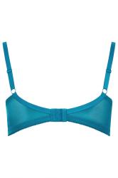 YOURS Plus Size Turquoise Green Lace Bra | Yours Clothing 7