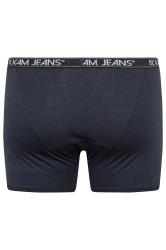 KAM 3 PACK Navy Blue & Grey Assorted Boxers | BadRhino 6