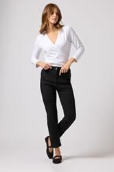 M&Co Black Ankle Grazer Cigarette Jeans | M&Co 1