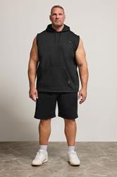 BadRhino Big & Tall Black Core Sleeveless Hoodie 2