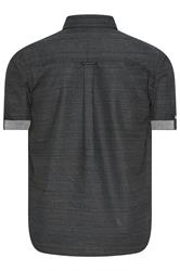 BadRhino Big & Tall Black Short Sleeve Slub Shirt | BadRhino 6