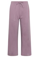 M&Co Petite Light Purple Wide Leg Joggers