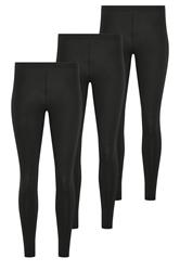 PixieGirl Petite Women's 3 PACK Black Leggings | PixieGirl 3