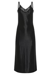 PixieGirl Petite Women's Black Lace Trim Maxi Dress | PixieGirl 6